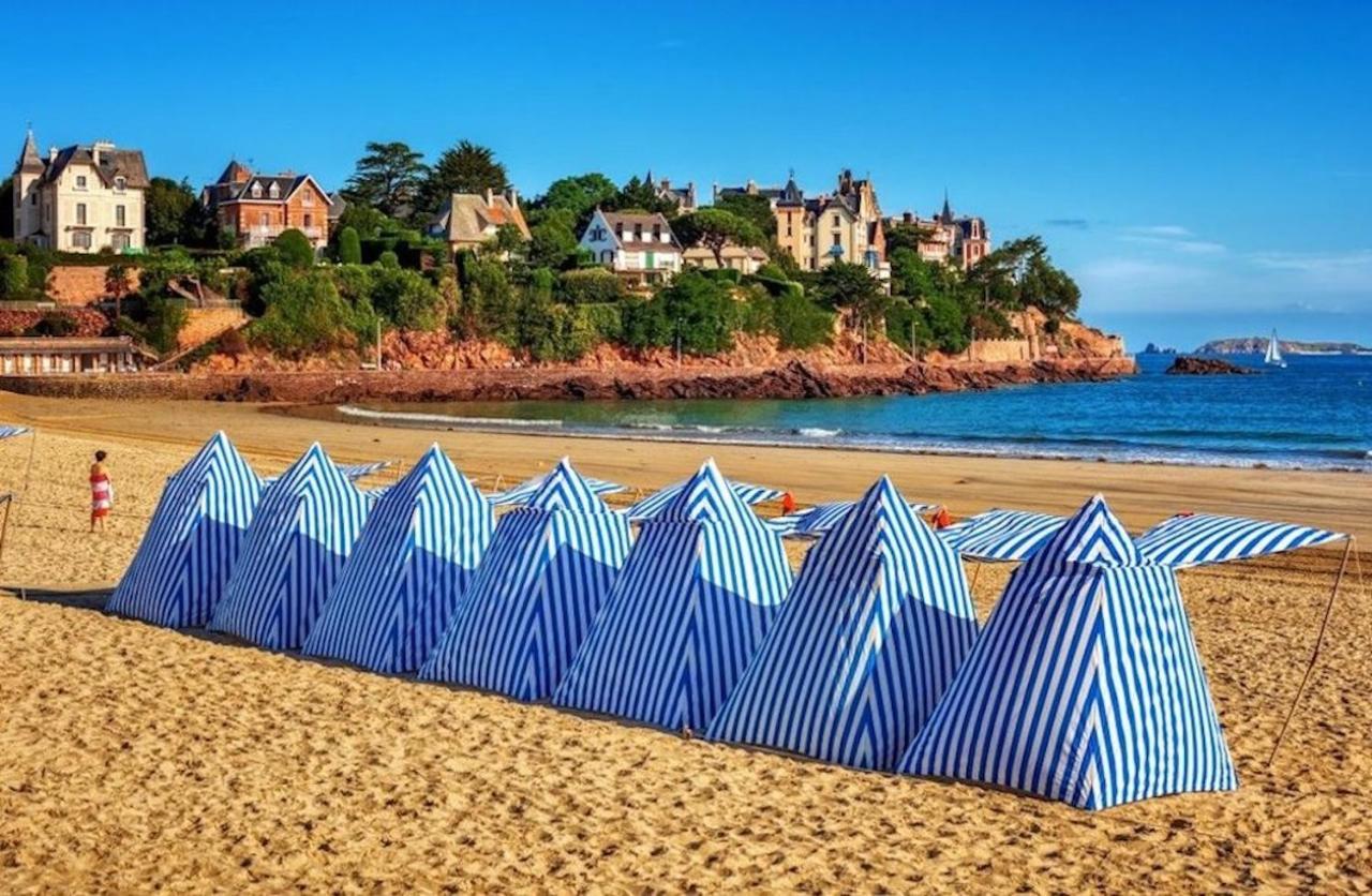 Homard&Fox, Le Féart, Studio avec terrasse&barbecue Dinard Esterno foto